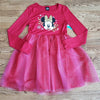 (14/16) NWT Mad Engine Minnie Mouse Graphic Fit and Flare Sparkly Holiday Dress
