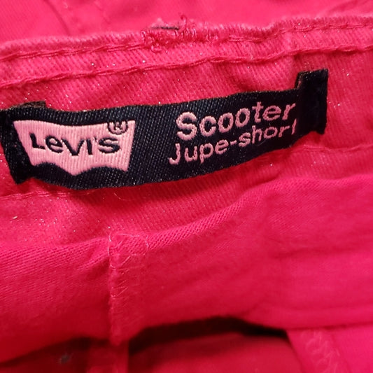(4) Levi's Toddler Girl's Scooter Skort 100% Cotton Denim Sparkly Cute Playtime