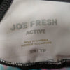 (XS) Joe Fresh Active Floral Sports Bra Mesh Racerback Activewear Workout