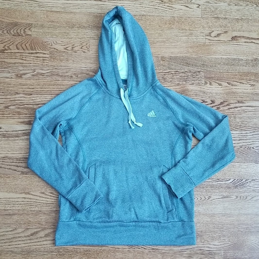 (S) Adidas The Ultimate Hoodie Pullover Drawstring Hoodie Activewear Athleisure