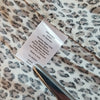 (12P) Talbots Petites Leopard Print Lightweight Button Down Shirt Academia Work