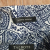 (12P) Talbots Winkle Resistant Paisley Print Office Business Casual Academia