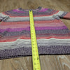 (S) Eddie Bauer 100% Cotton Body Sweater Colorful Loungewear Cottagecore