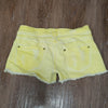 (EU 36) Denim Colour Bershka Distressed Raw Hem Shorts Summer Vacation Denim