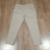 (34W) All Saints 100% Cotton Straight Leg Pants Business Casual Lightweight