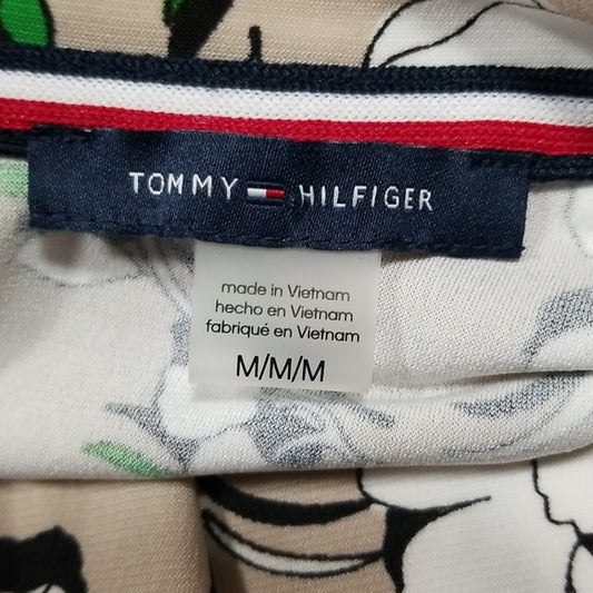 (M) Tommy Hilfiger Floral Top Cool Summer Lightweight Business Casual