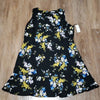 (1X) NWT Dex Plus Black Floral Printed Fit & Flare Vacation Lightweight Colorful