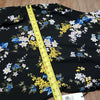(1X) NWT Dex Plus Black Floral Printed Fit & Flare Vacation Colorful Lightweight