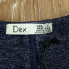 (X) NWT Dex Plus Casual Heathered Soft Flattering Everyday Workwear Weekend
