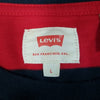 (L) Levi's Casual Stripes Comfy Lightweight Loungewear Loose Casual Color Block