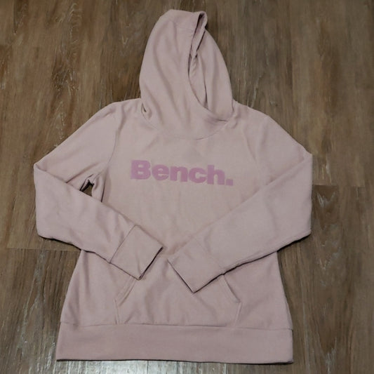 (XL) Bench. Pullover Hoodie Fleece Pastel Comfortable Layers Cozy Athleisure
