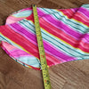 (10) Gottex Colorful Striped Strapless One Piece Swimsuit Vintage Beach Summer