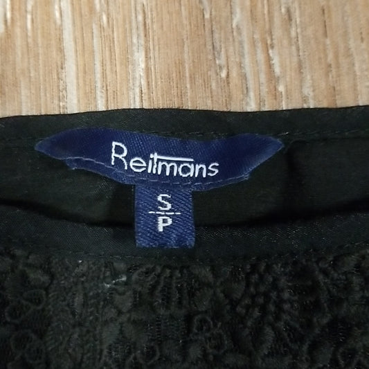 (S) Reitmans Embroidered Summer Vacation Beach Bohemian Lightweight Airy