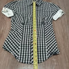 (XS) Guess Los Angeles Plaid Print Puff Sleeve Classic Prarie Business Casual