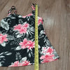 (6) Christina Tropical Flower Print Tankini Swimwear Beach Vacation Coastal