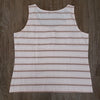 (XL) Talbots Striped Casual Tank Top Lightweight Vacation Relaxed Fit Comfy