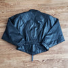 (M) Yessica C&A Genuine Cowhide Leather Jacket Biker Vintage Retro Classic Moto