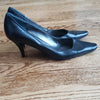 (6M) Nine West Leather Upper Classic Low Heek Business Formal Office Workwear