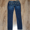 (27) Miss Me Skinny Fit Contemporary Bejeweled Denim Fancy Night Out Modern