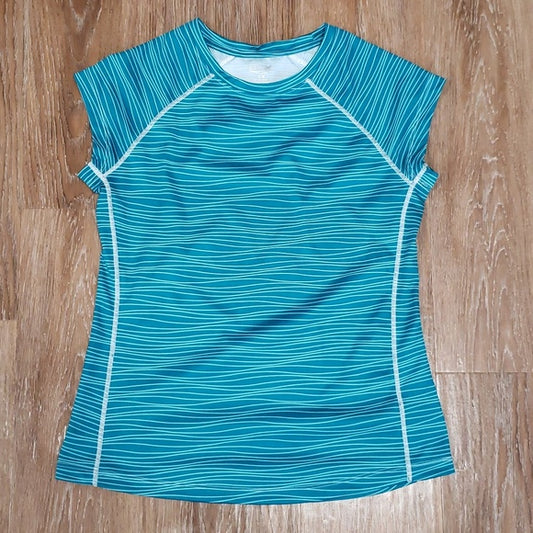 (S) acx Active Running Activewear Workout Stripes Gym Athletic Training