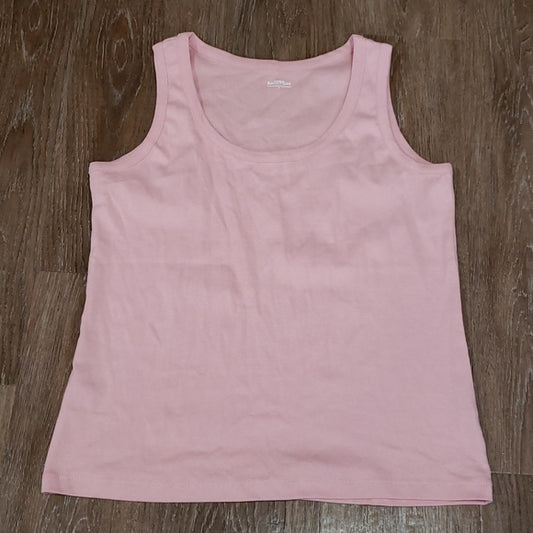 (L) Northern Reflections 100% Cotton Pastel Classic Tank Top Casual Comfy