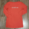 (L) Bebe Logo Soft Embellished Textured Knit Comfy Casual Sleepwear Classic