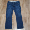 (12R) GAP Real Straight Fit Medium Wash Denim Jeans Contemporary Modern Trendy