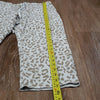 (M) Aerie by American Eagle Leopard Print Cropped Jogging Pant Comfy Loungewear