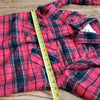 (M) Cisono Plaid Collection Plaid Fleece Lined Sherpa Lumberjack Outdoor Country