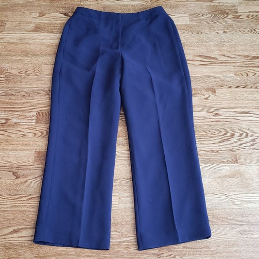 (12) LL Larry Levine Suits Classic Fit Suiting Pant Business Office Formal Dress