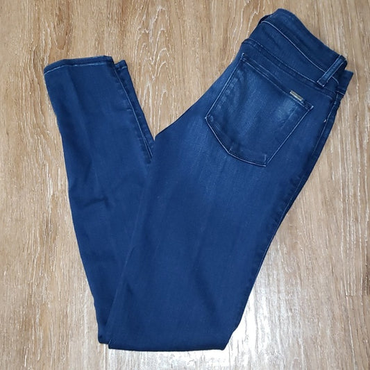 (27) Fidelity Denim Belvedere High Rise Ultra Slim Daft Blue Jeggings Modern