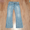 (28W/33L) Silver Jeans Co. Pioneer Bootcut Light Wash Country Denim Western