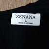 (L) Zenana Casual Loungewear Lightweight Comfortable Weekend Soft Classic