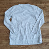 (M) J.Crew 100% Cotton Heathered Long Top Comfortable Casual Loungewear