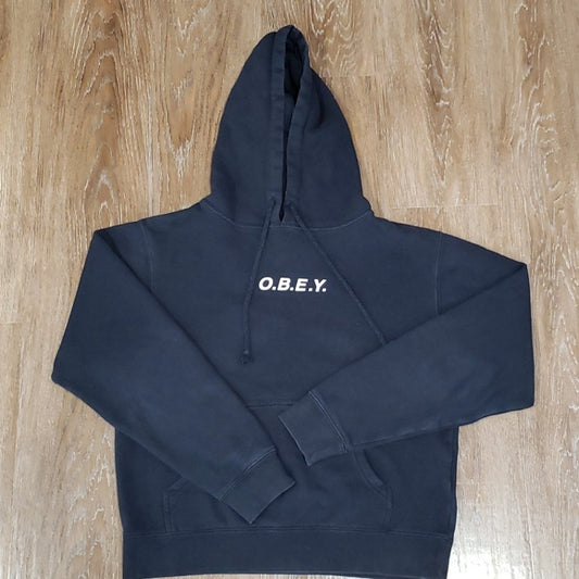 (M) Obey Cozy Warm Athleisure Loungewear Graphic Logo Casual Comfortable