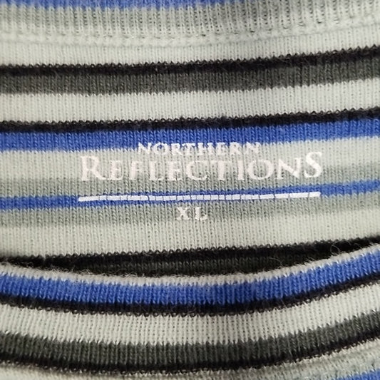 (XL) Northern Reflections Stripes Casual  100% Cotton Comfortable Loungewear