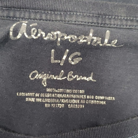 (L) Aéropostale Original Brand Classic Lightweight Logo 100% Cotton