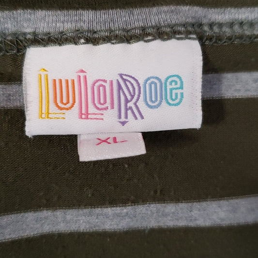 (XL) LulaRoe Casual Striped Cottagecore Laid Back Comfortable