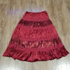 (13) Temptation A-Line Full Skirt Flare Lace Casual Evening Maxi Flowy Loose
