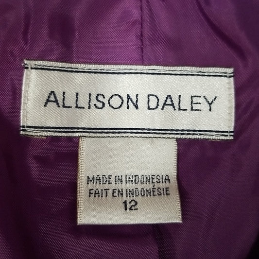 (12) Allison Daley Business Casual Padded Shoulder Evening Office Workwear