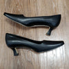 (8.5) Outline Classic Black Low Kitten Heel Business Formal Neutral Minimalist