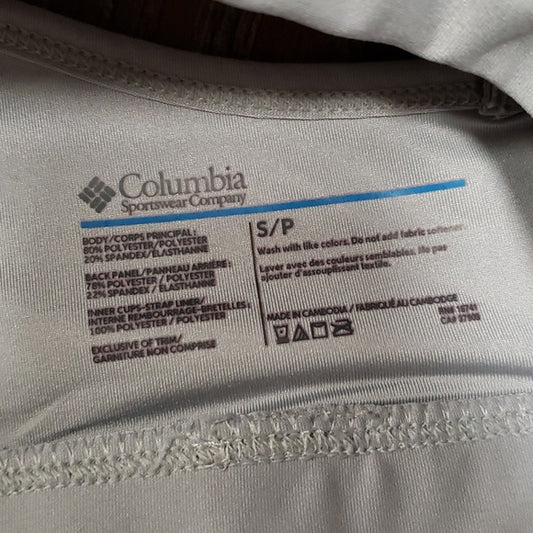 (S) Columbia Sportswear Company Sports Bra Activewear Stretch Athletic