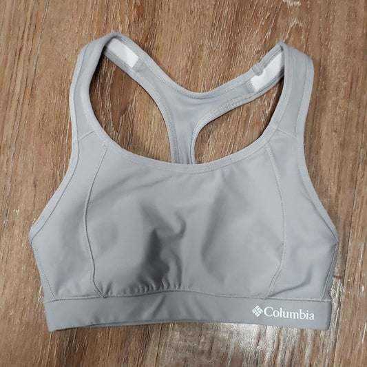 (S) Columbia Sportswear Company Sports Bra Activewear Stretch Athletic