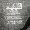 (M) Marvel Comfy Casual Graphic Logo Heathered Weekend Comicon Classic T Disney