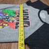 (M) Marvel Comfy Casual Graphic Logo Heathered Weekend Comicon Classic T Disney