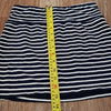 (XS) Aritzia TNA Horizontal Striped Nautical Fitted Mini Skirt Soft Comfy