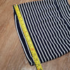 (XS) Aritzia TNA Horizontal Striped Nautical Fitted Mini Skirt Soft Comfy