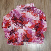(10) Mexx Floral Colorful Ruffle Sheer Flowy Blouse Business Casual Formal