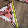 (M) Guess Los Angeles Palm Print Tie Triangle Bikini Vacation Pool Beach Coastal