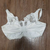 (38DDD) Sweet Nothings Lace Slightly Sheer Classic Neutral Minimalist Underwire